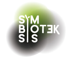 Logo symbiosis verde negro